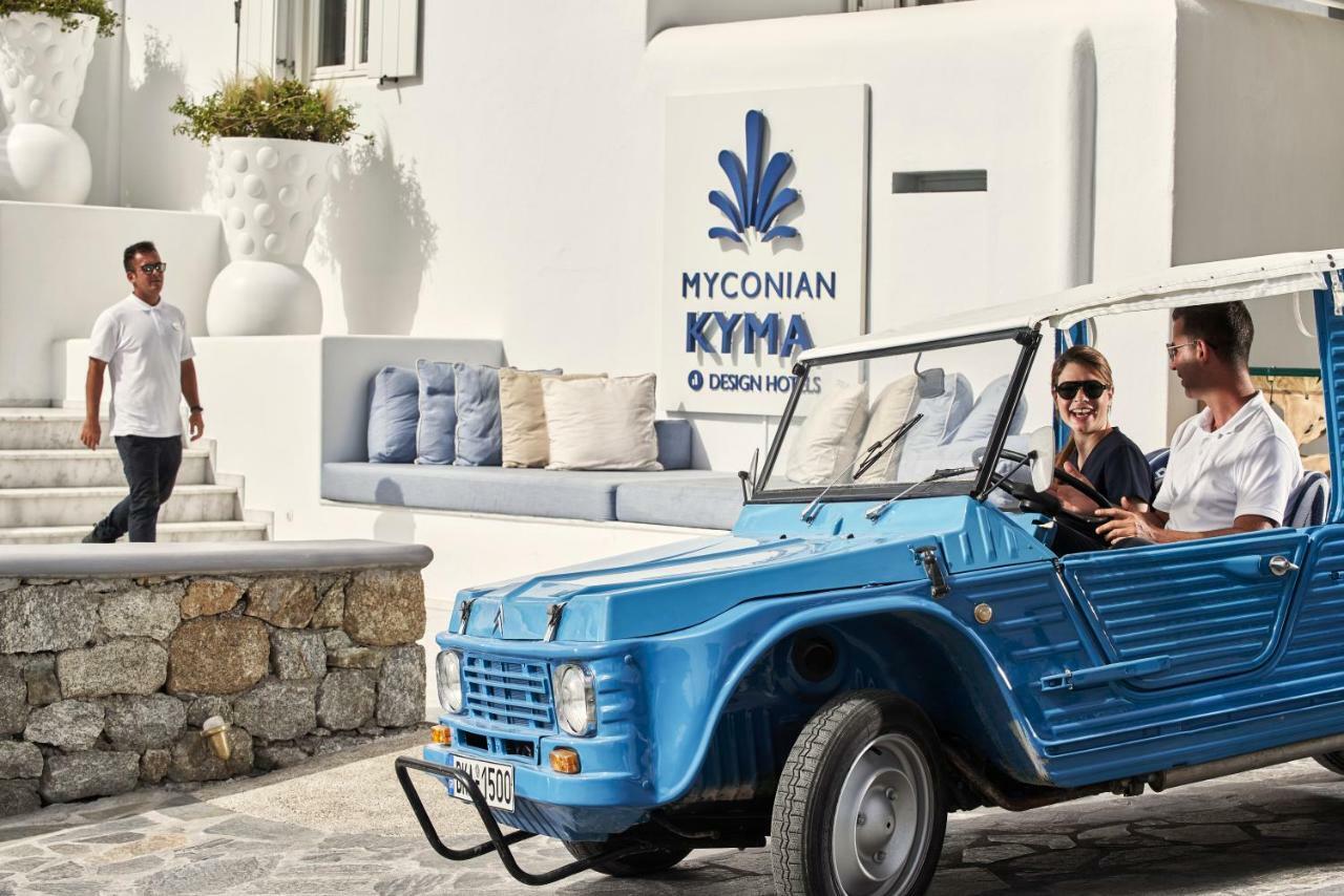 Myconian Kyma, A Member Of Design Hotels Mykonos Town Bagian luar foto